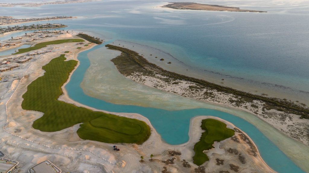 Red sea and Shura Links Golf